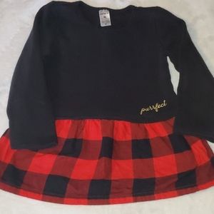 4T skirted sweatshirt NOT A DRESS.